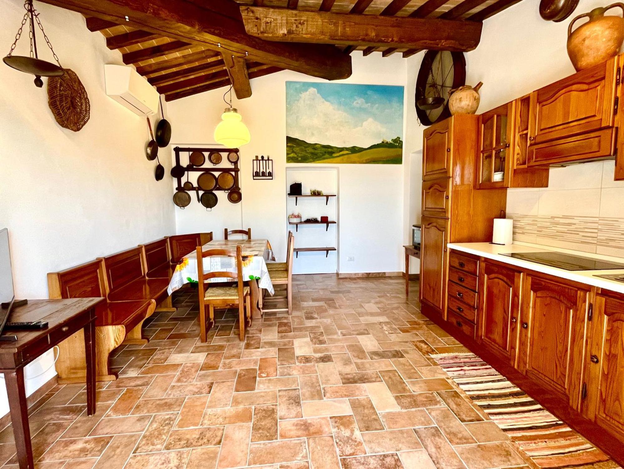 Poggiosalto In Toscana Pienza Luaran gambar